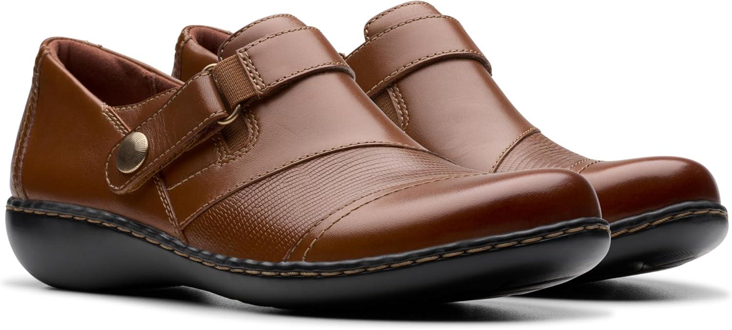 imageClarks Womens Ashland Gem LoafersTan Leather