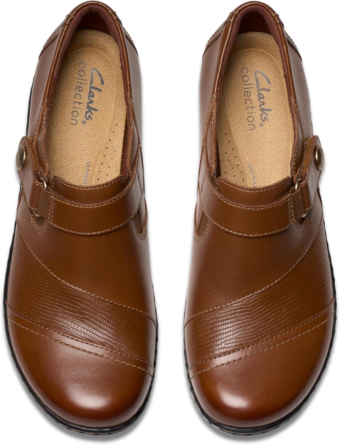 imageClarks Womens Ashland Gem LoafersTan Leather