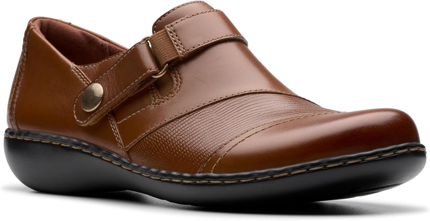 imageClarks Womens Ashland Gem LoafersTan Leather