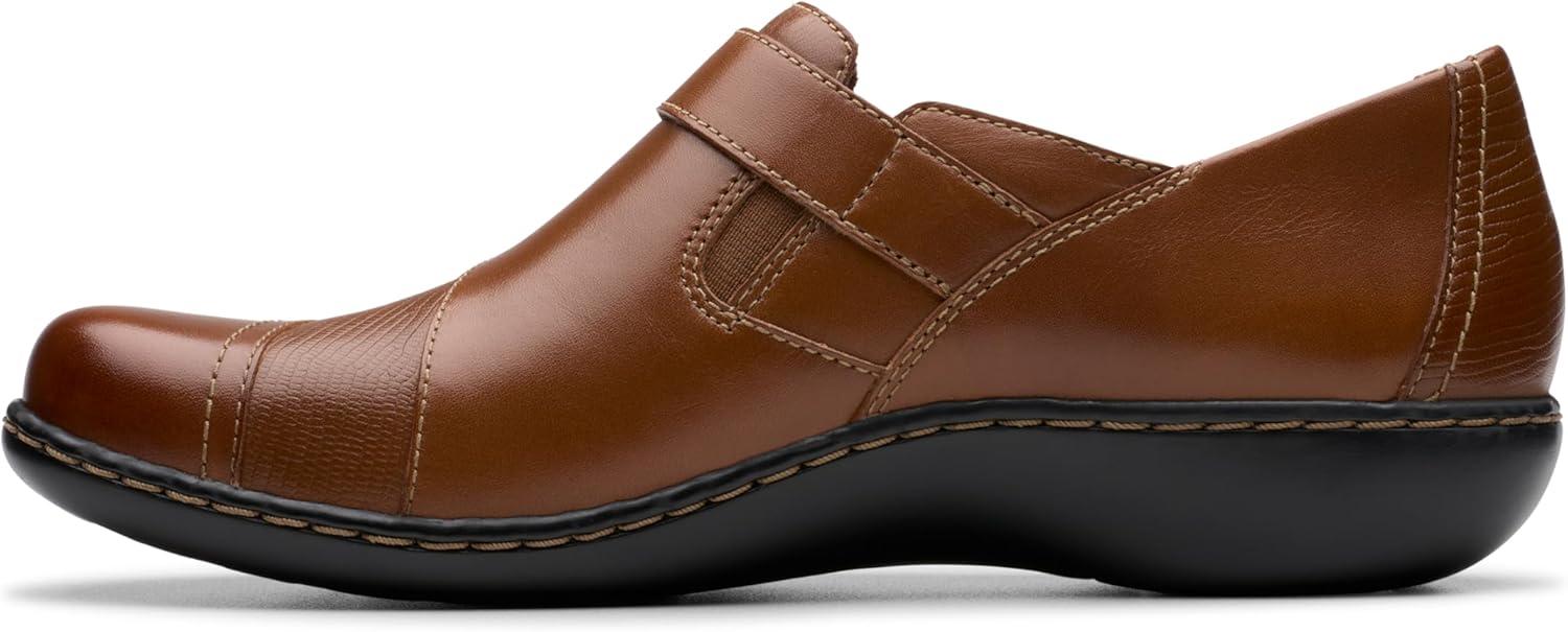 imageClarks Womens Ashland Gem LoafersTan Leather
