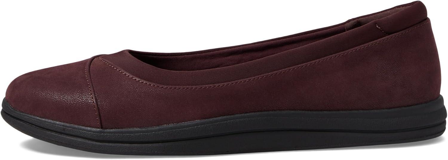 imageClarks Womens Breeze AylaBurgundy Synthetic