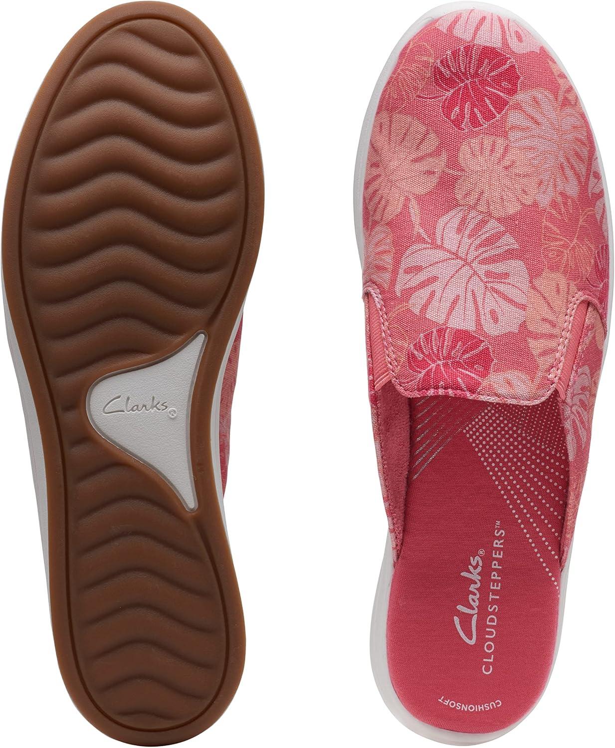 imageClarks Womens Breeze ShoreCoral Floral Canvas