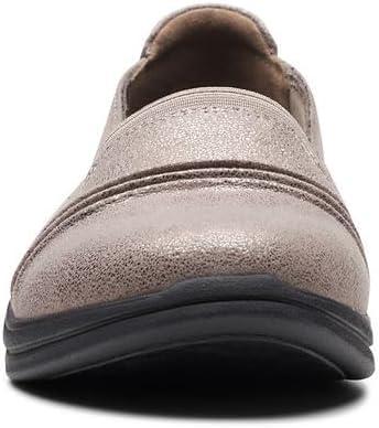 imageClarks Womens Breeze SolTaupe Metallic Synthetic