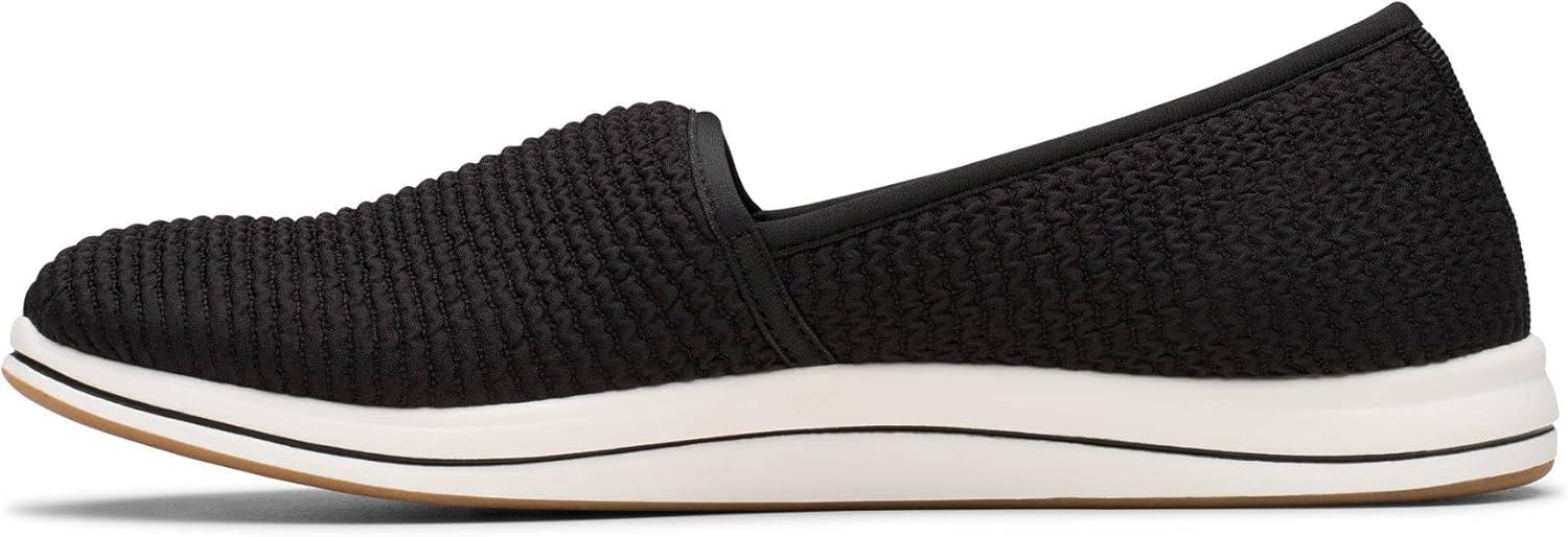 imageClarks Womens Breeze Stretch CloudSteppers Slip On LoaferBlack