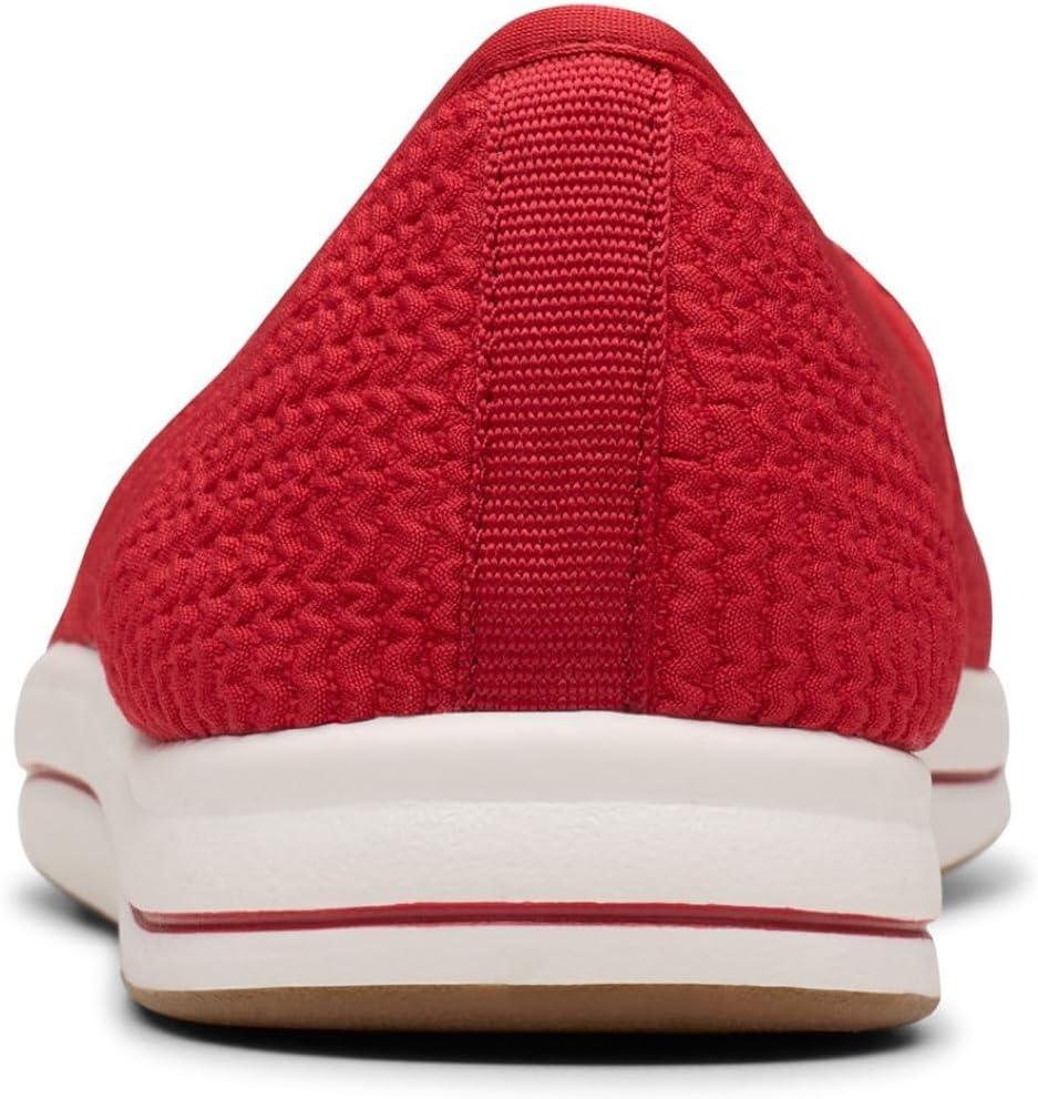 imageClarks Womens Breeze Stretch CloudSteppers Slip On LoaferCherry