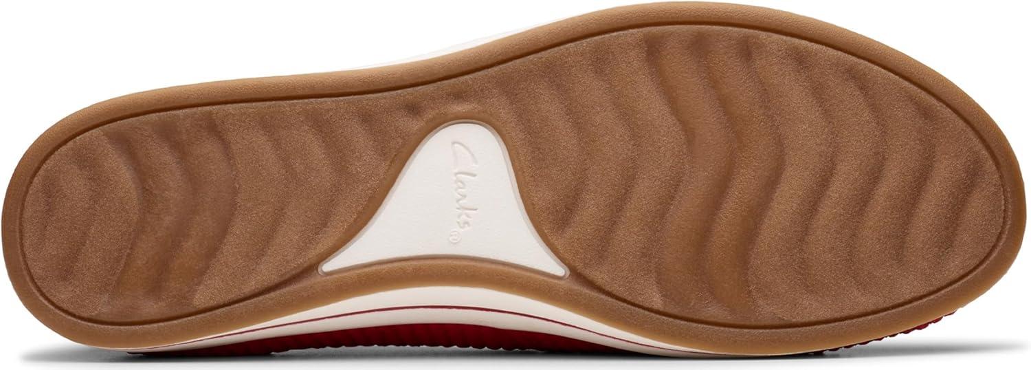 imageClarks Womens Breeze Stretch CloudSteppers Slip On LoaferCherry