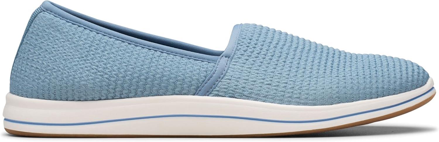 imageClarks Womens Breeze Stretch CloudSteppers Slip On LoaferLight Blue