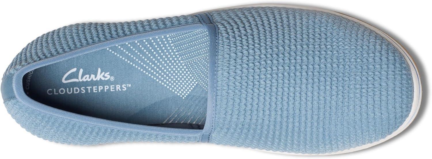 imageClarks Womens Breeze Stretch CloudSteppers Slip On LoaferLight Blue