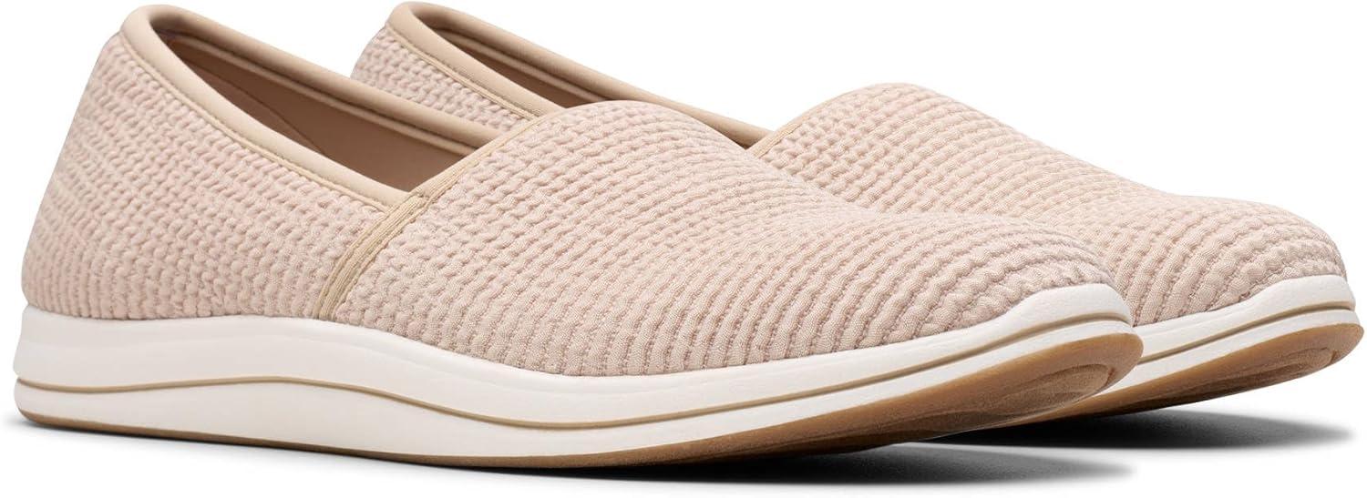 imageClarks Womens Breeze Stretch CloudSteppers Slip On LoaferSand