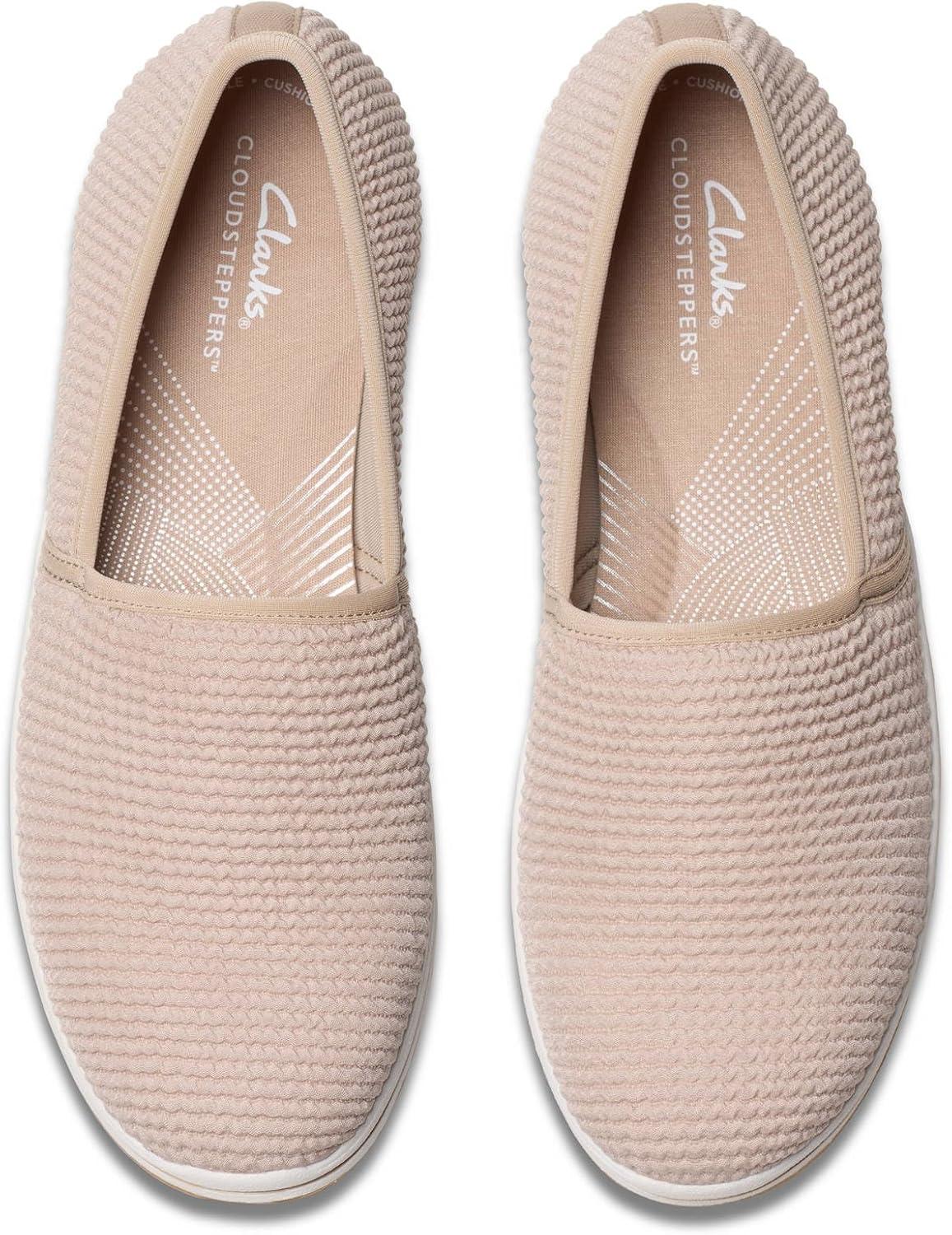 imageClarks Womens Breeze Stretch CloudSteppers Slip On LoaferSand