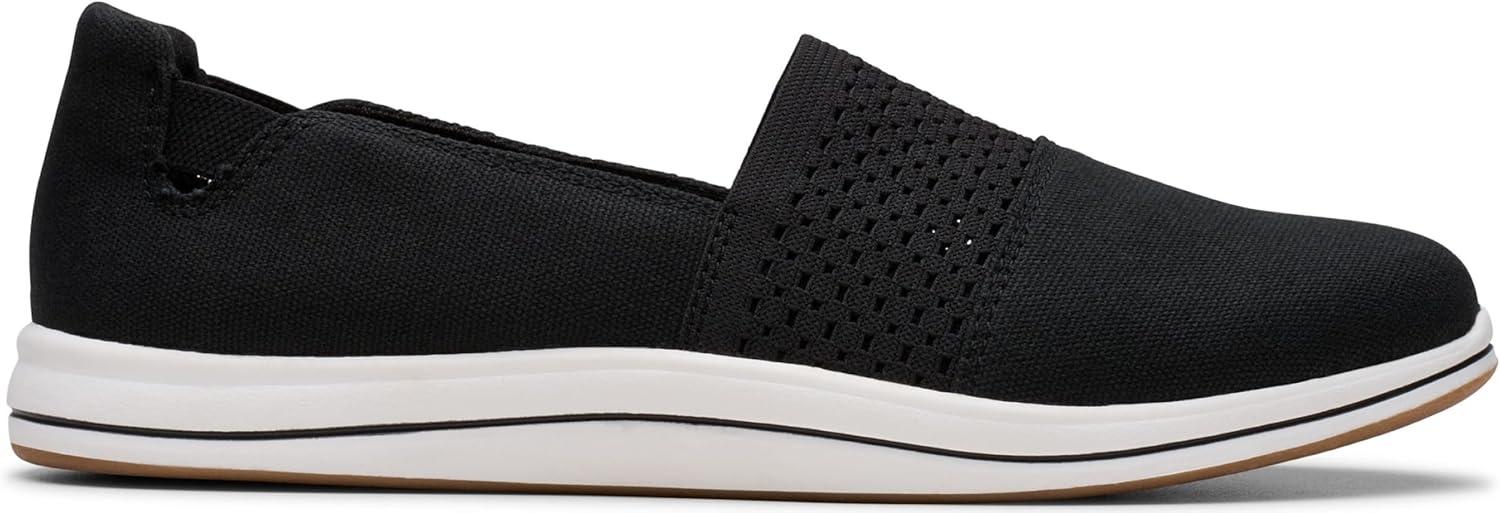 imageClarks Womens Breeze Vibe CloudSteppers Slip On LoaferBlack