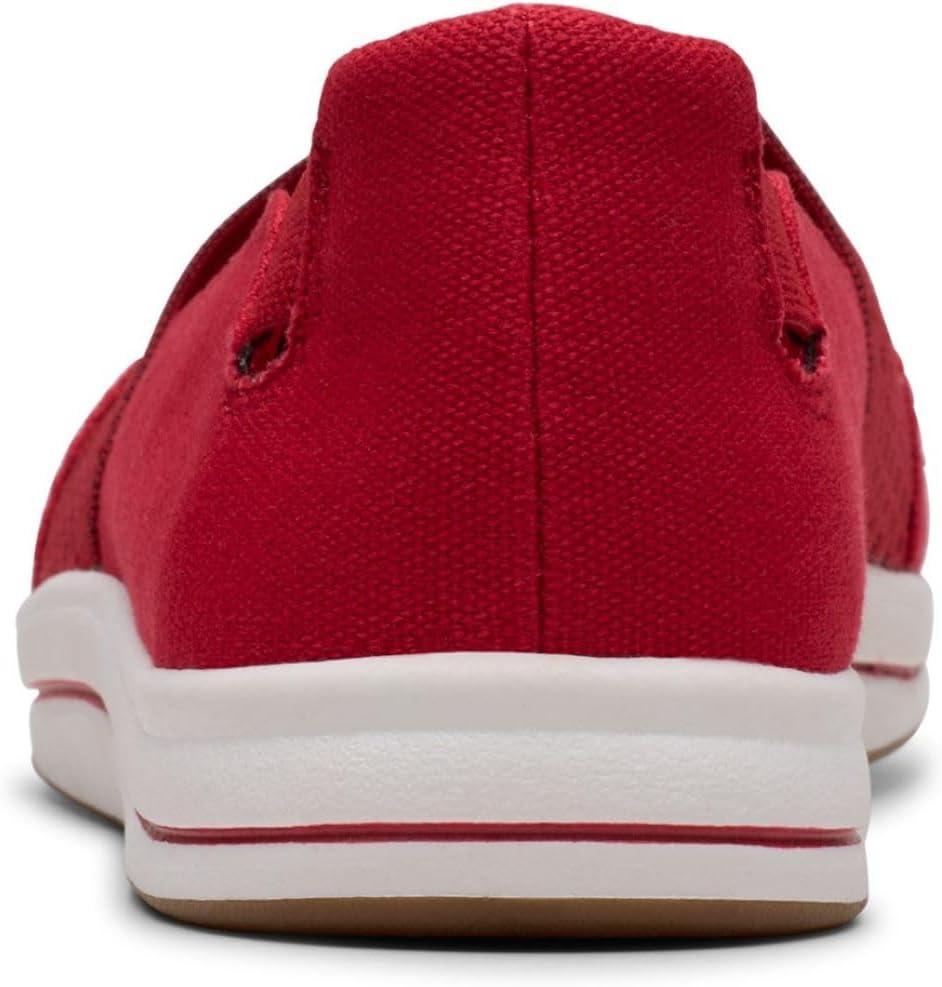 imageClarks Womens Breeze Vibe CloudSteppers Slip On LoaferCherry