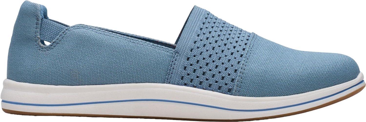 imageClarks Womens Breeze Vibe CloudSteppers Slip On LoaferLight Blue
