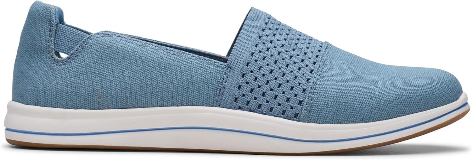 imageClarks Womens Breeze Vibe CloudSteppers Slip On LoaferLight Blue