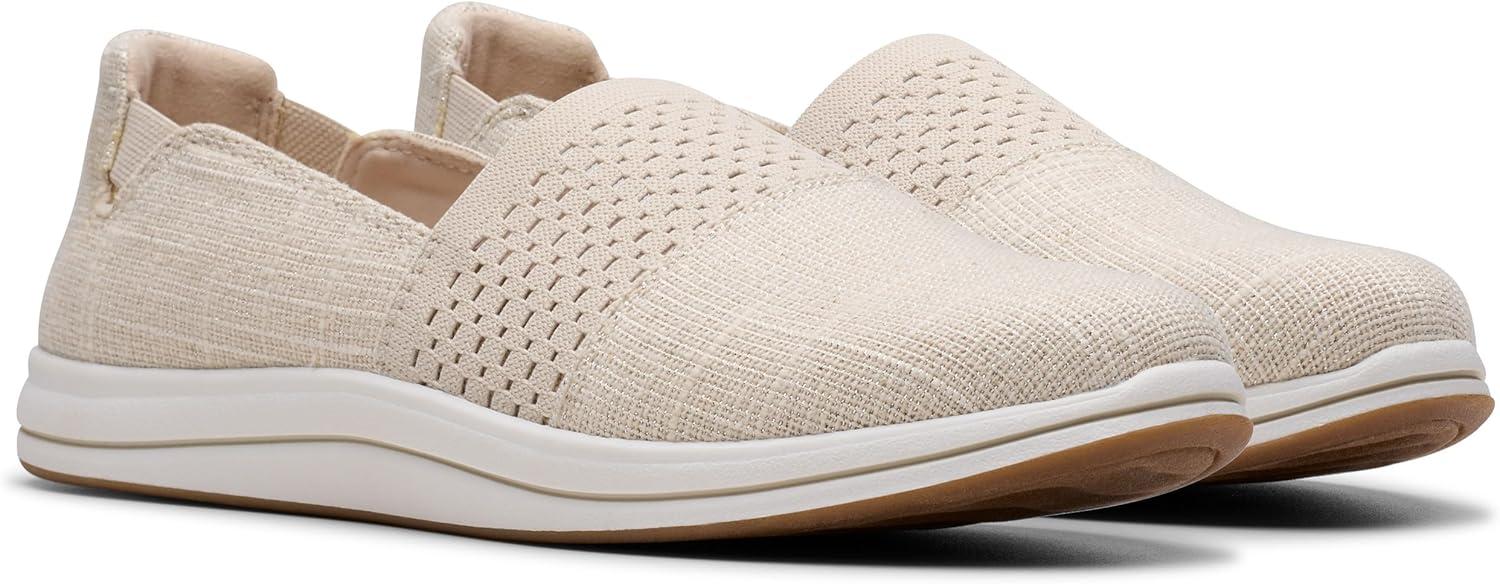 imageClarks Womens Breeze Vibe CloudSteppers Slip On LoaferNatural