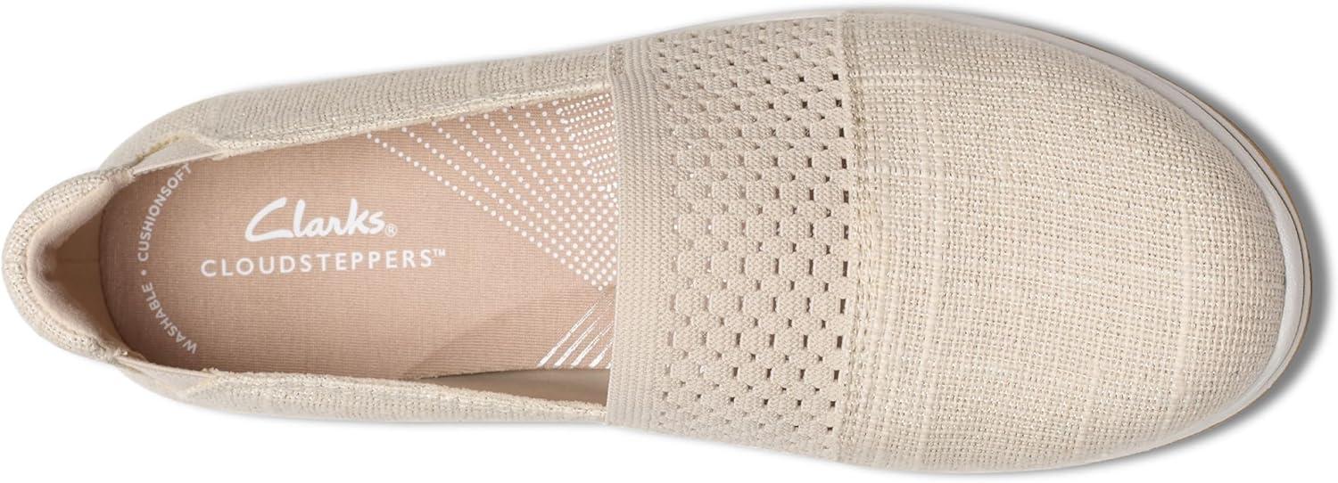 imageClarks Womens Breeze Vibe CloudSteppers Slip On LoaferNatural