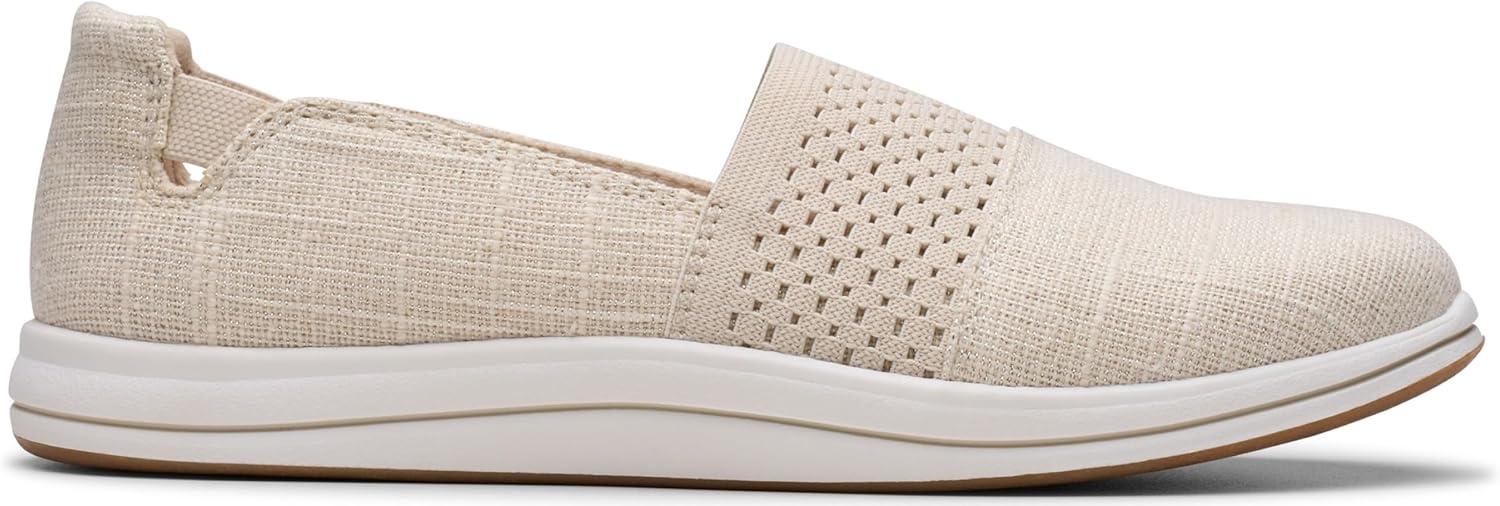 imageClarks Womens Breeze Vibe CloudSteppers Slip On LoaferNatural