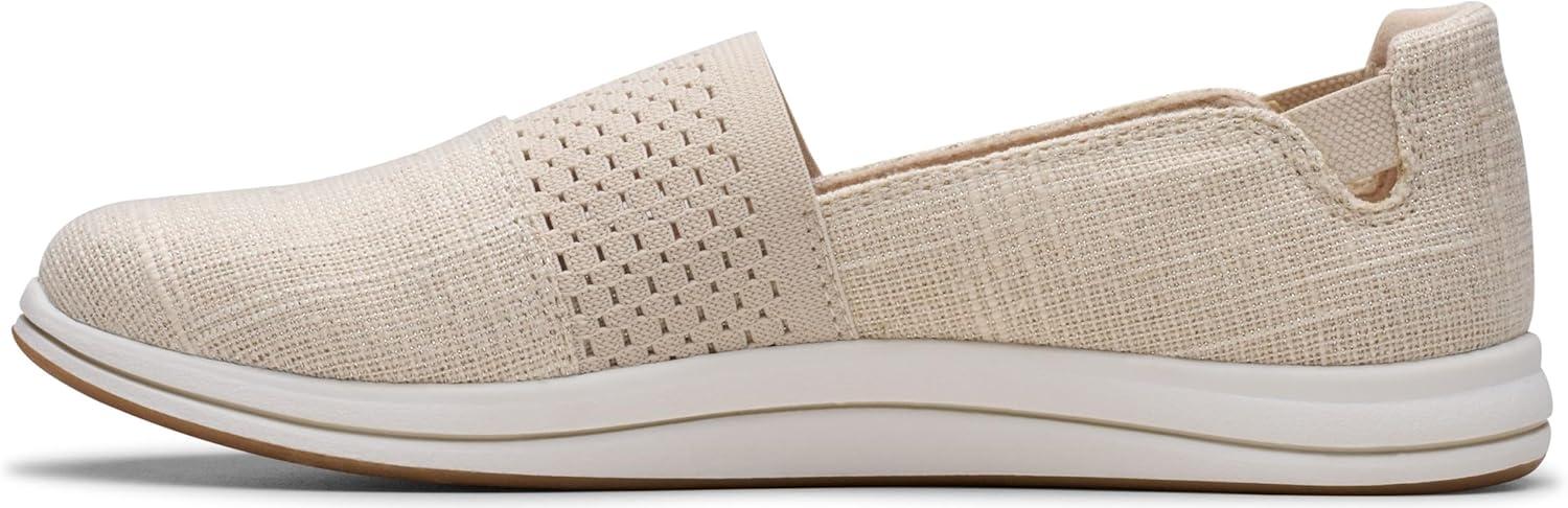 imageClarks Womens Breeze Vibe CloudSteppers Slip On LoaferNatural