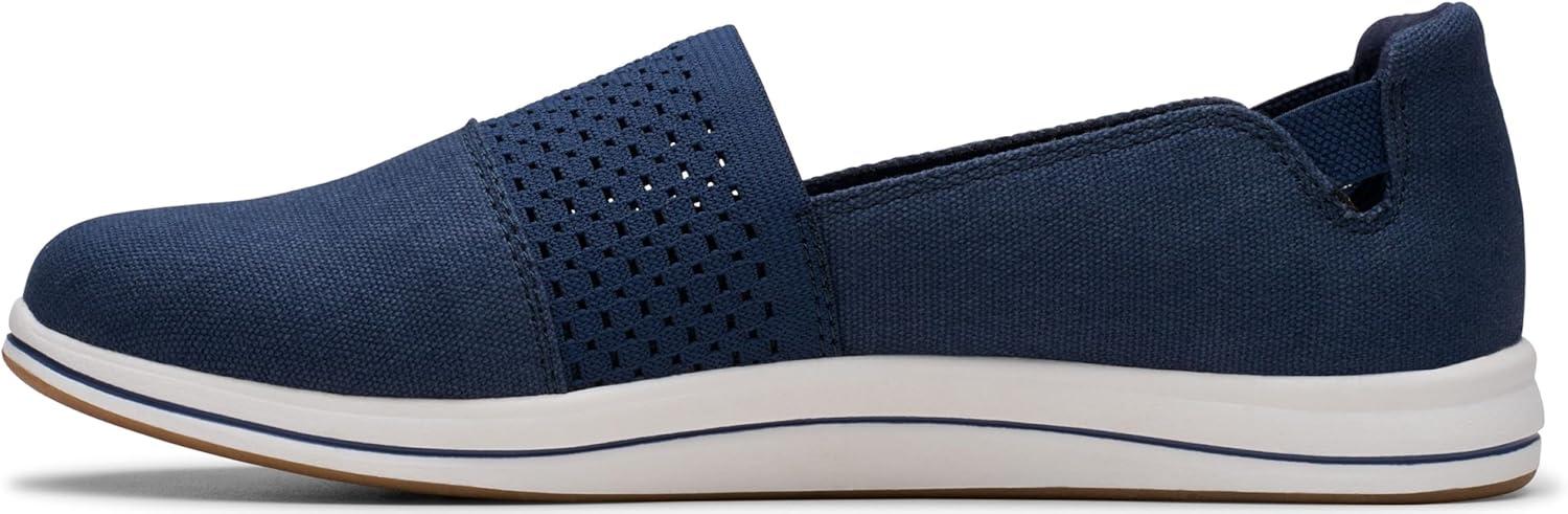imageClarks Womens Breeze Vibe CloudSteppers Slip On LoaferNavy
