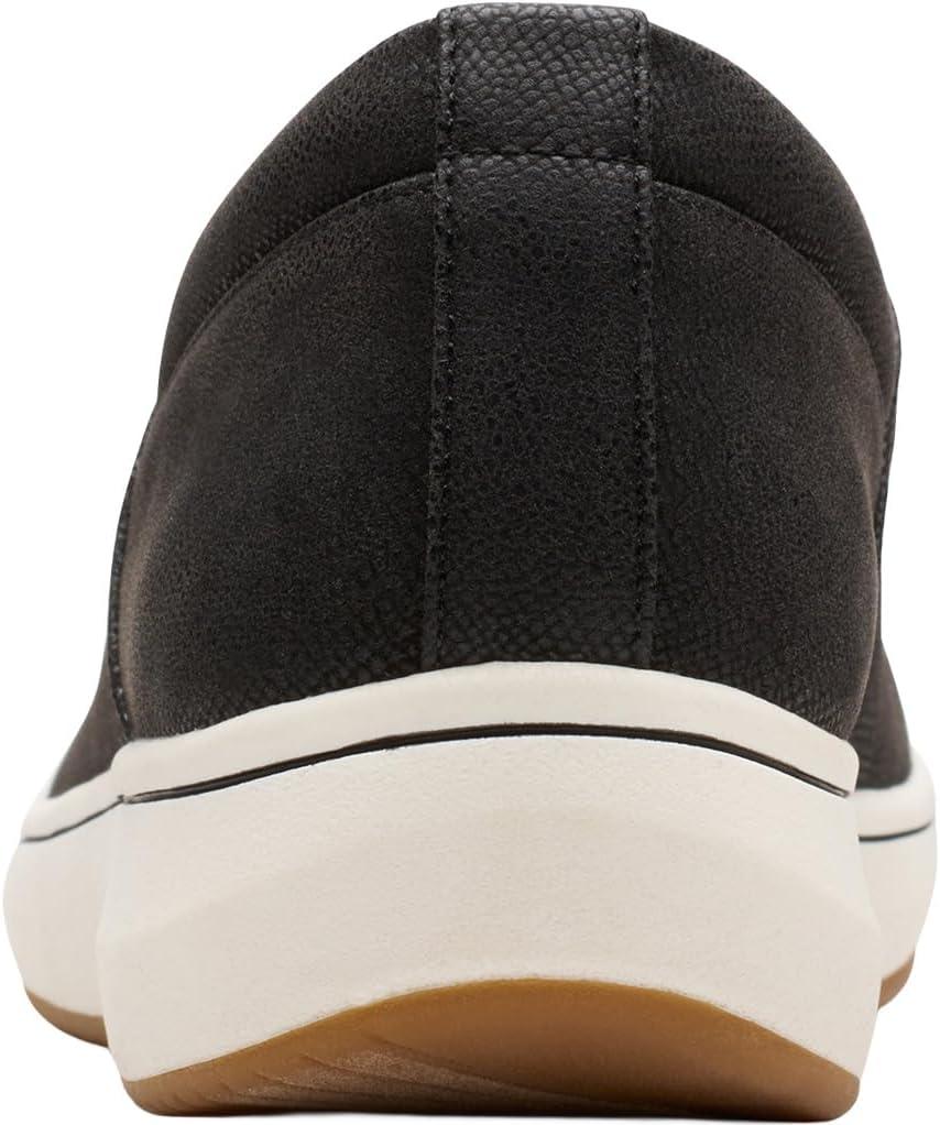 imageClarks Womens Breezesky RiaBlackWhite Textile