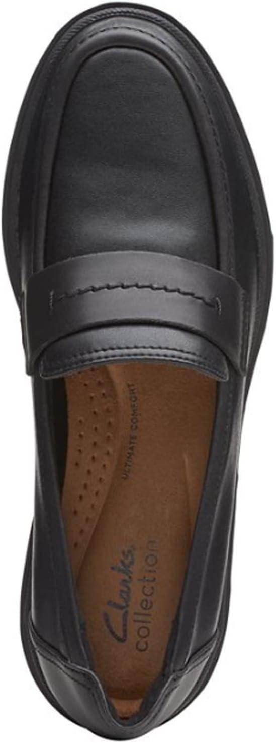 imageClarks Womens Calla Ease LoafersBlack Leather