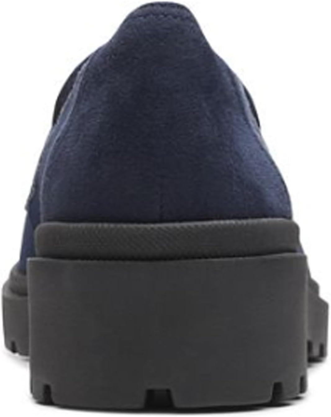 imageClarks Womens Calla Ease LoafersNavy Suede