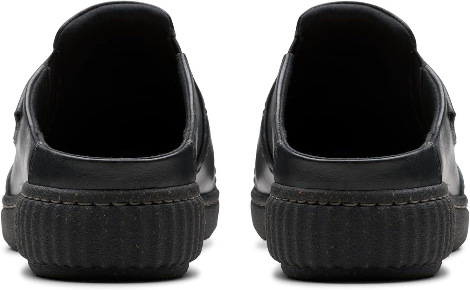 imageClarks Womens Caroline Bay ClogsBlack Leather