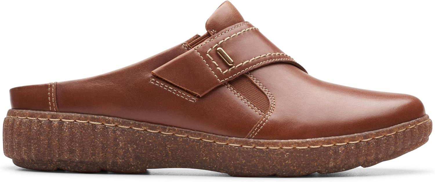 imageClarks Womens Caroline Bay ClogsTan Leather