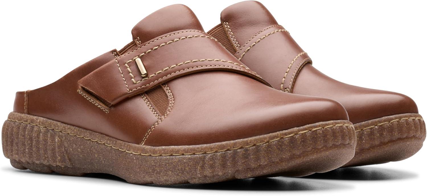 imageClarks Womens Caroline Bay ClogsTan Leather