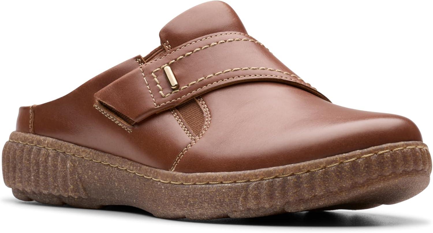 imageClarks Womens Caroline Bay ClogsTan Leather