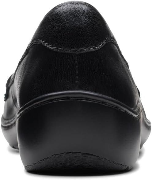 imageClarks Womens Cora Haley LoafersBlack Leather
