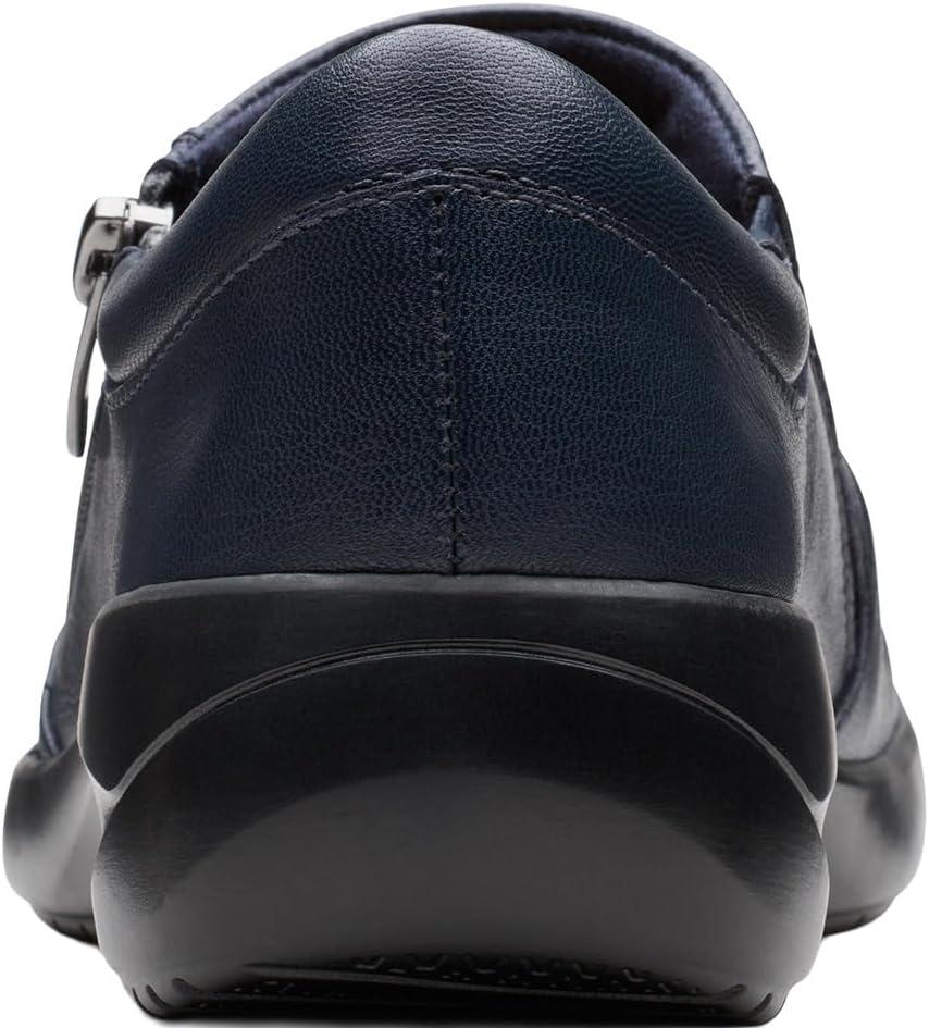 imageClarks Womens Kaetlyn Mila Leather SlipOn LoafersNavy Leather