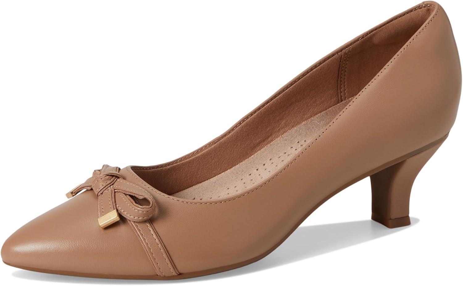 imageClarks Womens Kepley HollyWarm Beige Leather