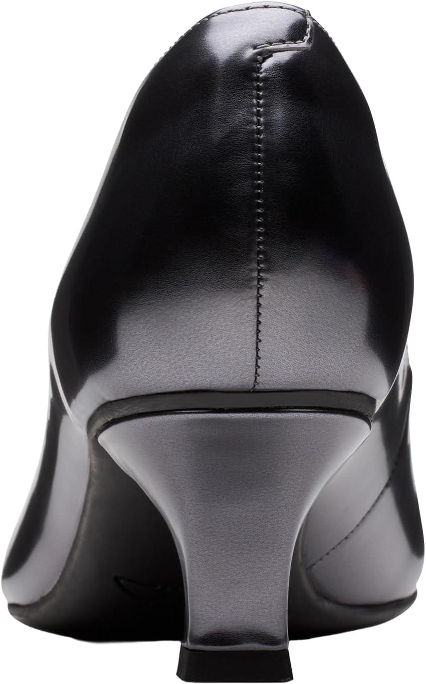 imageClarks Womens Kepley VineDark Pewter Metallic