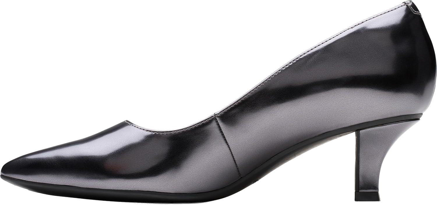 imageClarks Womens Kepley VineDark Pewter Metallic