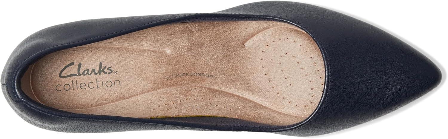 imageClarks Womens Kepley VineNavy Leather