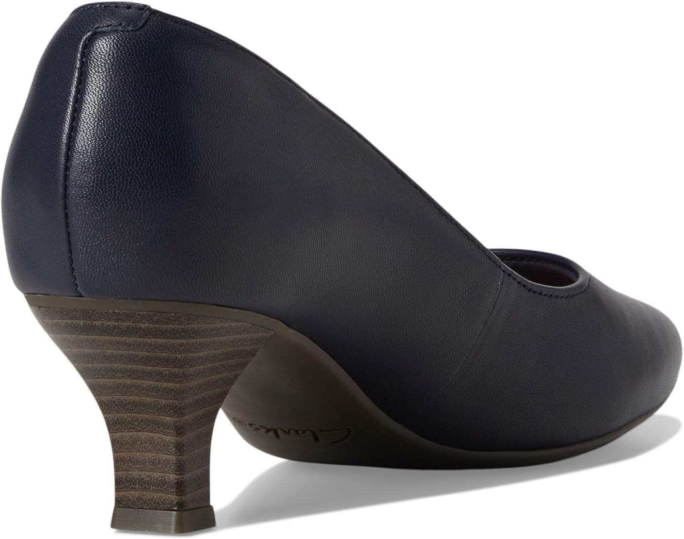 imageClarks Womens Kepley VineNavy Leather