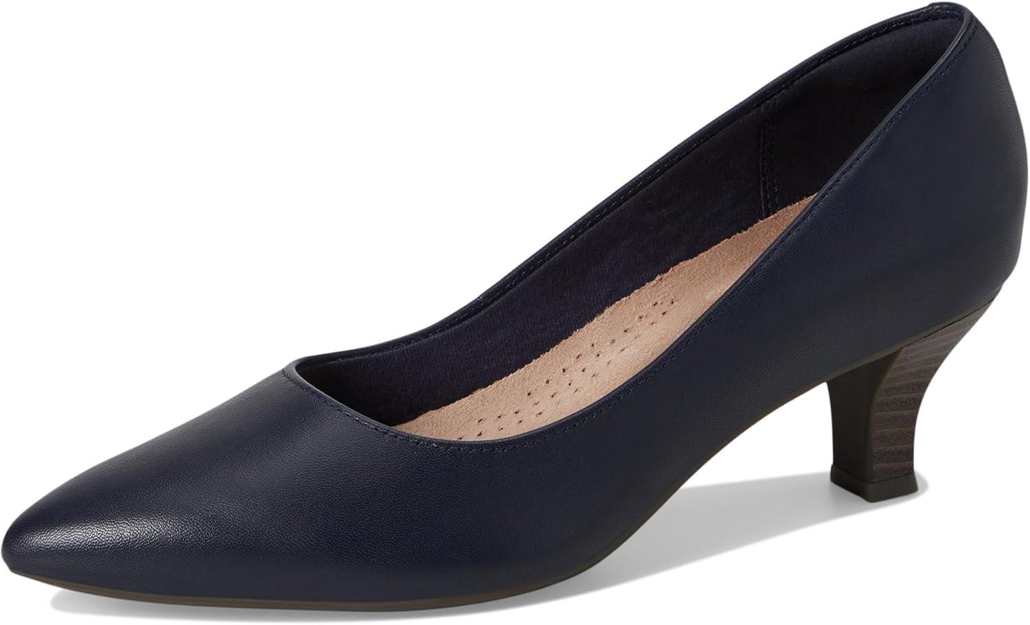imageClarks Womens Kepley VineNavy Leather
