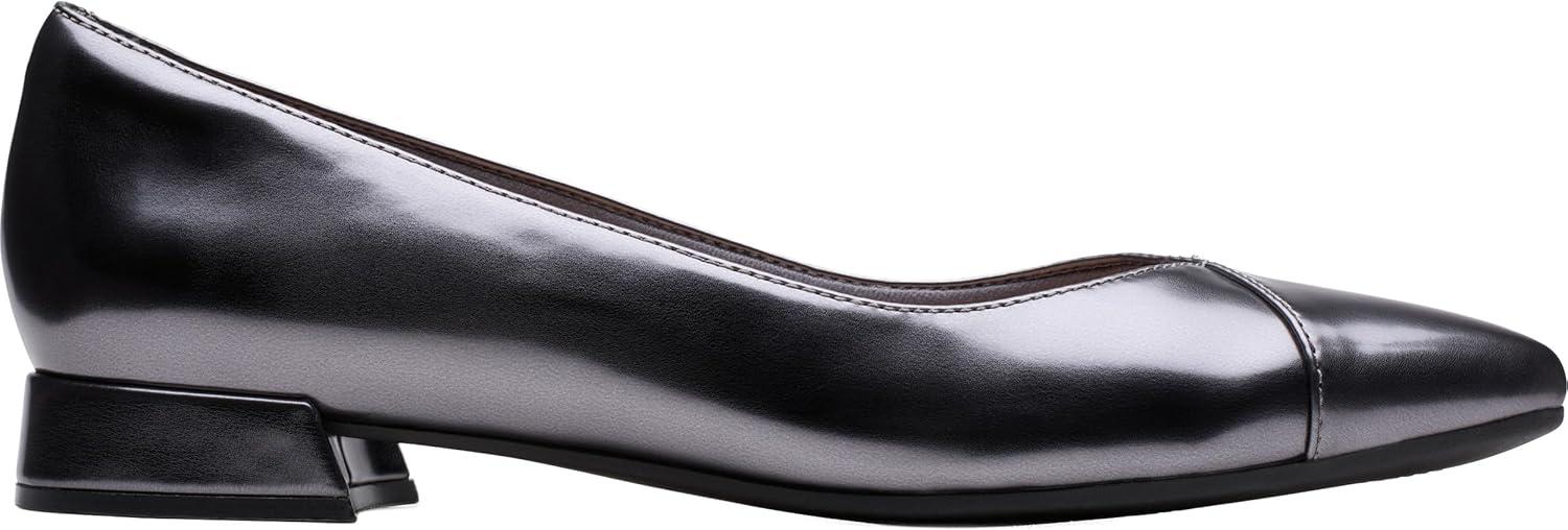 imageClarks Womens Natalyn WishDark Pewter Metallic Synthetic