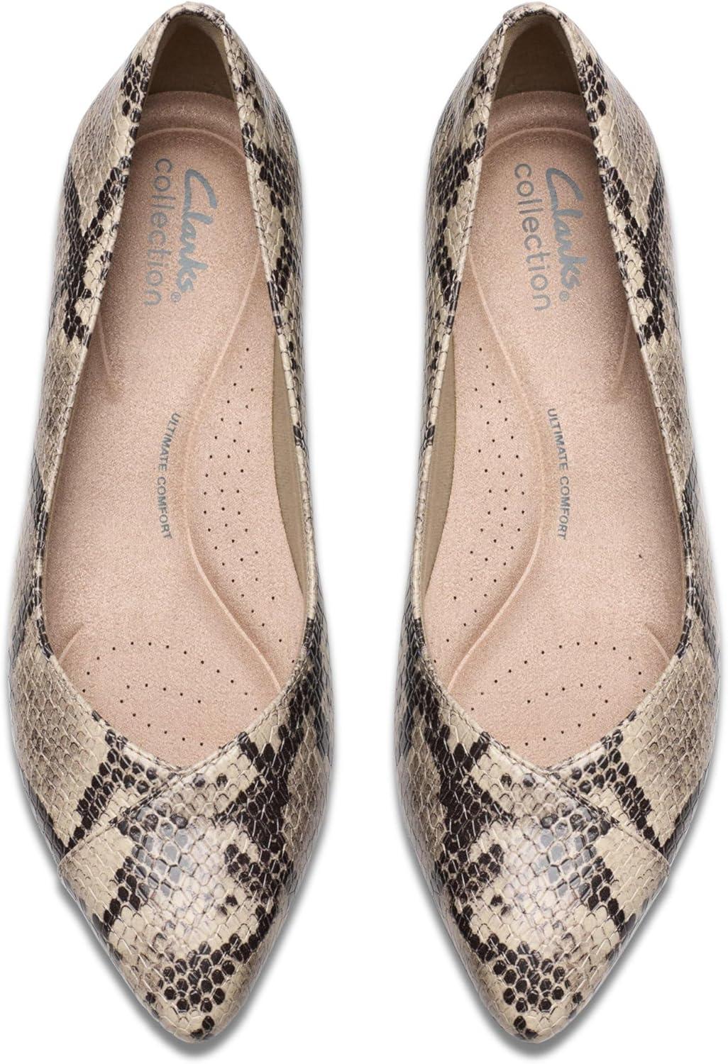 imageClarks Womens Natalyn WishGrey Snake Synthetic