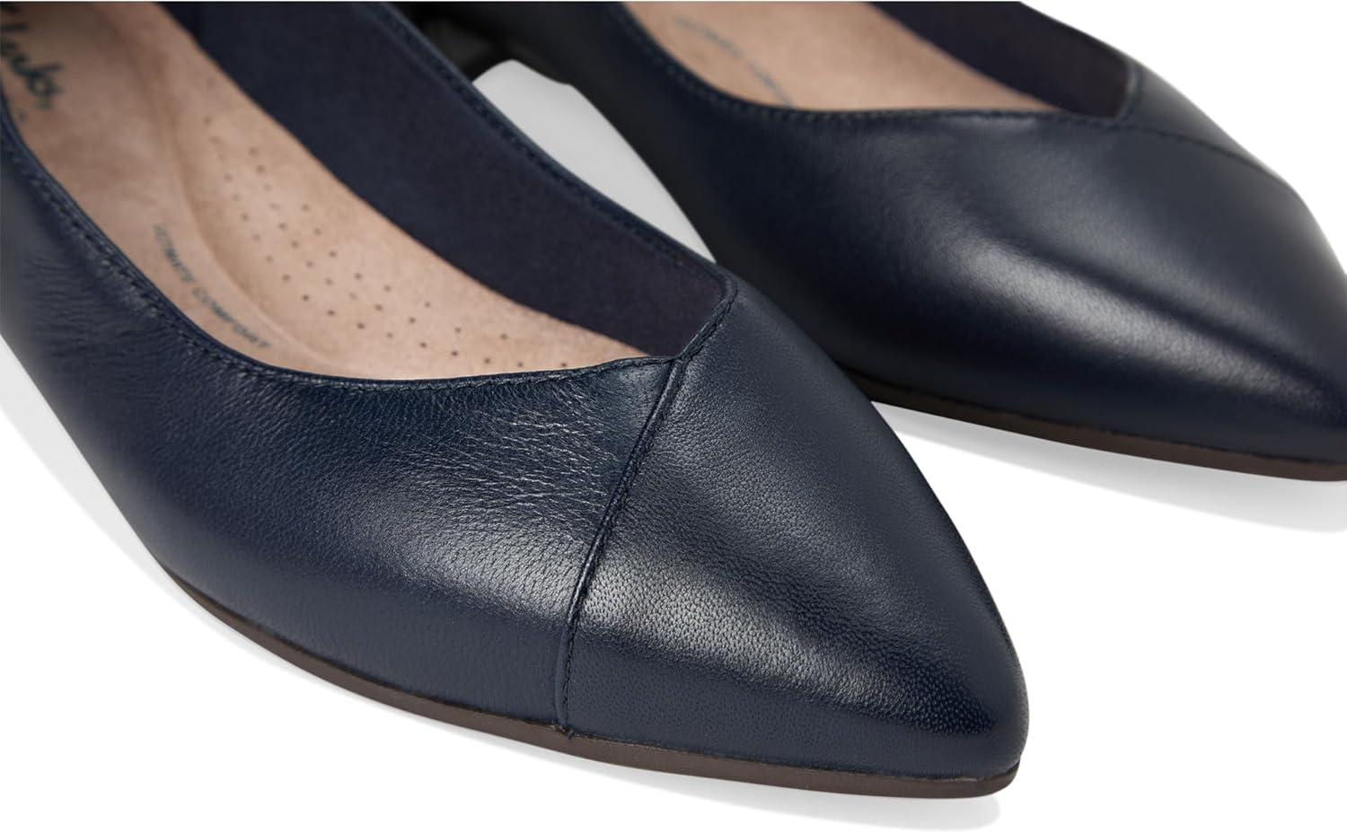 imageClarks Womens Natalyn WishNavy Leather