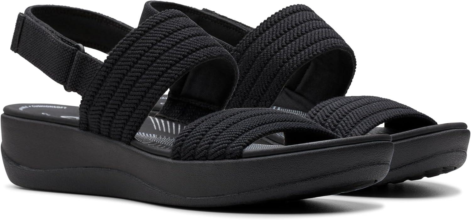 imageClarks womens Arla StrollBlack Textile