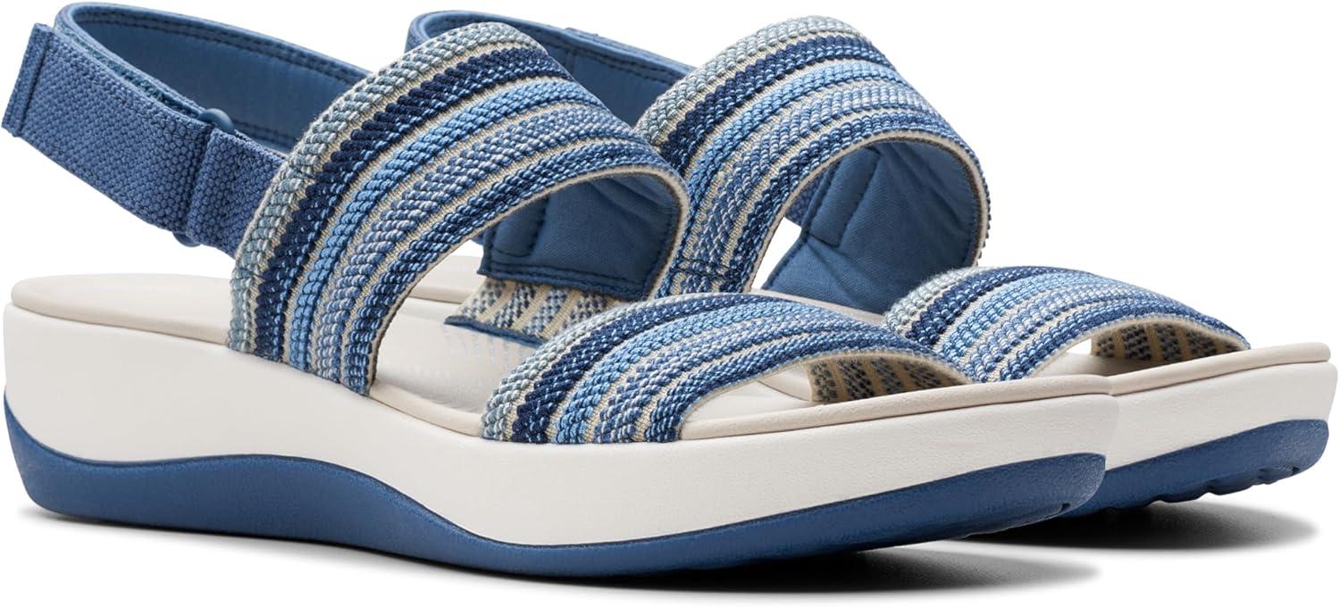 imageClarks womens Arla StrollBlue Combi