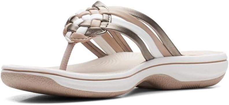 imageClarks womens Breeze CoralMetallic Combi