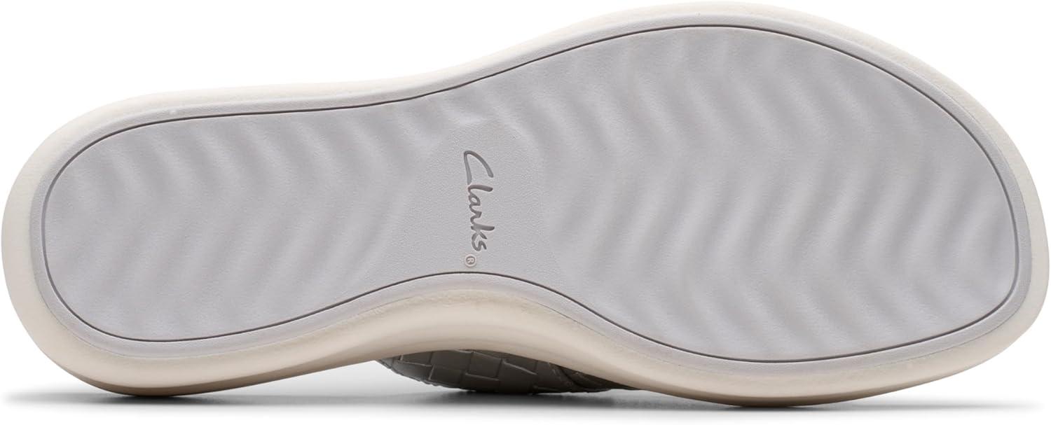 imageClarks womens Drift BuckleSilver Metallic