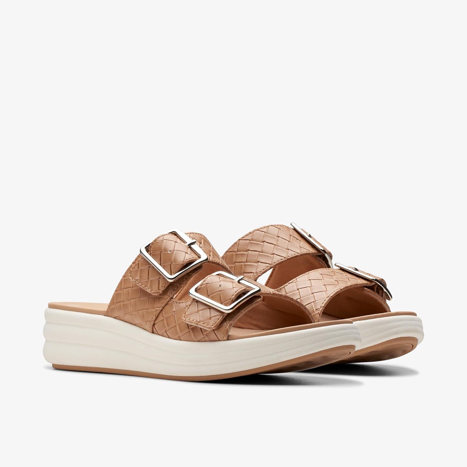 imageClarks womens Drift BuckleWarm Beige