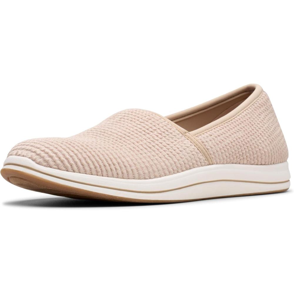 imageClarks Womens Breeze Stretch CloudSteppers Slip On LoaferSand