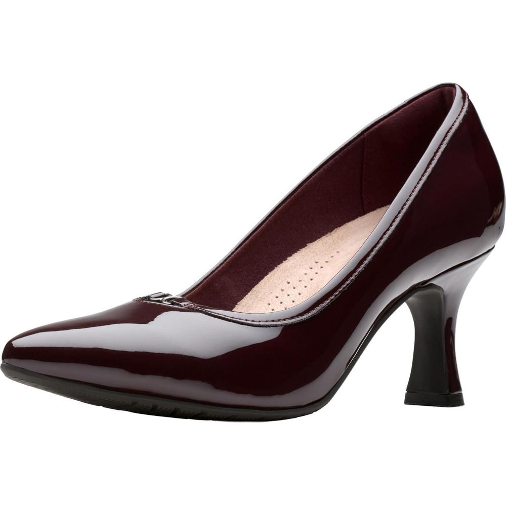 imageClarks Womens Kataleyna WestMerlot Synthetic