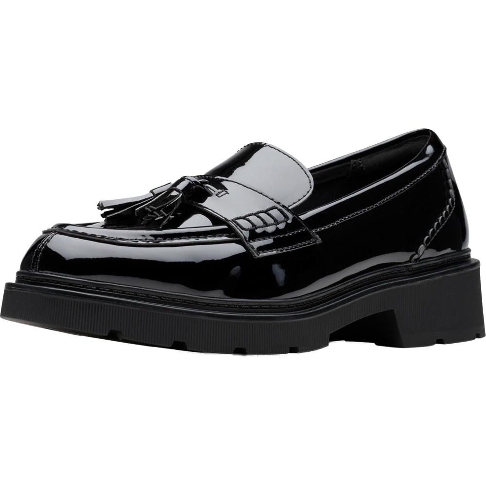 imageClarks Womens Lauryl TasselBlack Patent