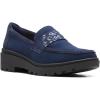 Navy Suede